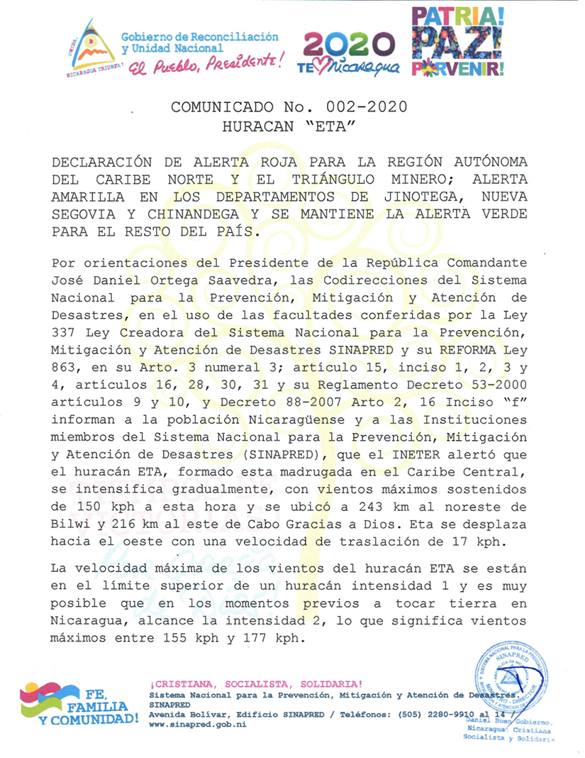 alerta-roja-caribe-nicaragua-huracan-eta